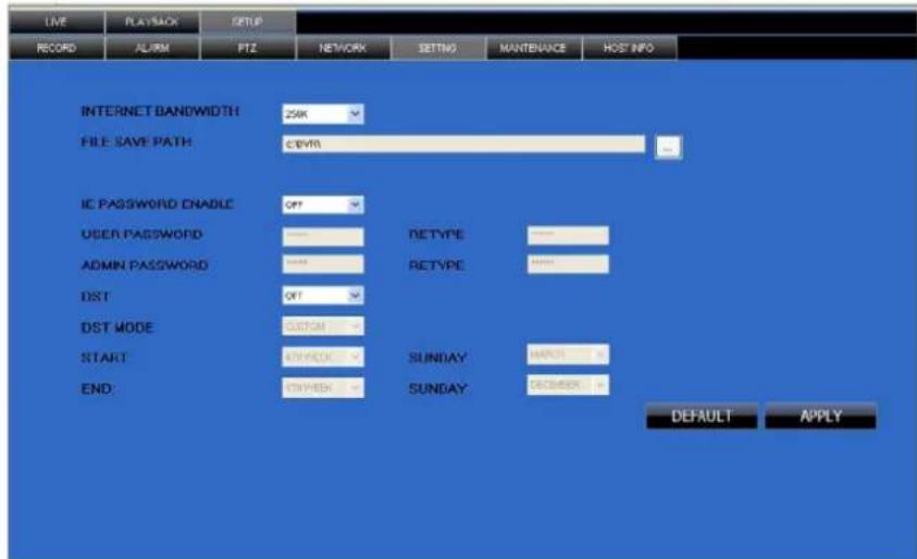 Perel CCTVSET10 - SETTING - 1