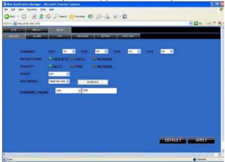Perel CCTVSET10 - RECORD - 1