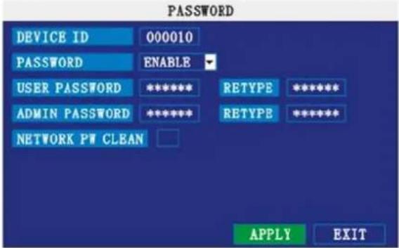 Perel CCTVSET10 - PASSWORD - 1