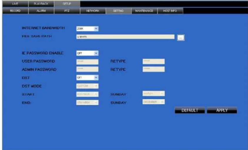 Perel CCTVSET10 - SETTING - 1