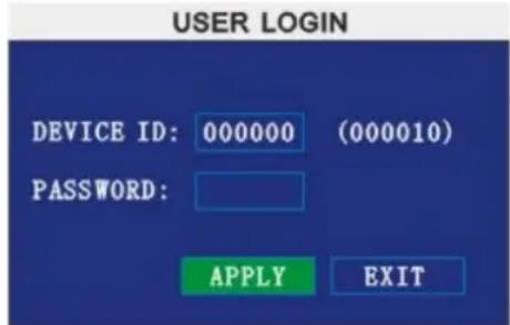 Perel CCTVSET10 - Algemene richtlijnen voor het menu - 1