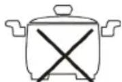 PROFICOOK PCEKI 1034 - Tych garnkow nie wolno uzywac: - 2