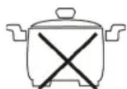 PROFICOOK PCEKI 1034 - É vietatoutilizzare i seguenti tipi di pentola: - 3