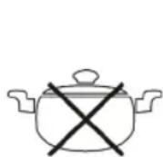 PROFICOOK PCEKI 1016 - Do not use the following types of pots: - 1