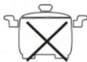 PROFICOOK PCDKI 1067 - È vietato utilizzare i seguenti tipi di pentola: - 3