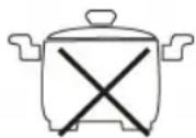 PROFICOOK PCDKI 1067 - Do not use the following types of pots : - 3
