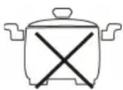 PROFICOOK PCDKI 1067 - Каструлі таких видів Ви не можете використати. - 3