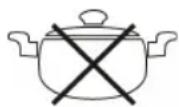 PROFICOOK PCDKI 1067 - Каструлі таких видів Ви не можете використати. - 1