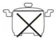 PROFICOOK PCDKI 1067 - Не используйте следующие типы кастрюль: - 3