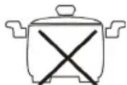 PROFICOOK PCDKI 1035 - Tych garnkow nie wolno uzywac: - 2