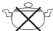 PROFICOOK PCDKI 1035 - É vietatoutilizzare i seguenti tipi di pentola: - 1