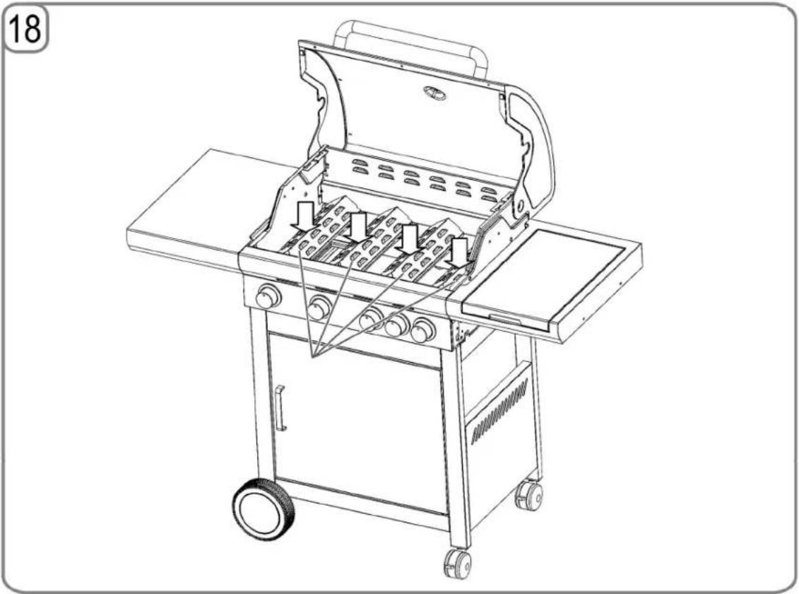 PROFICOOK PCGG 1059 - Montare la griglia - 18