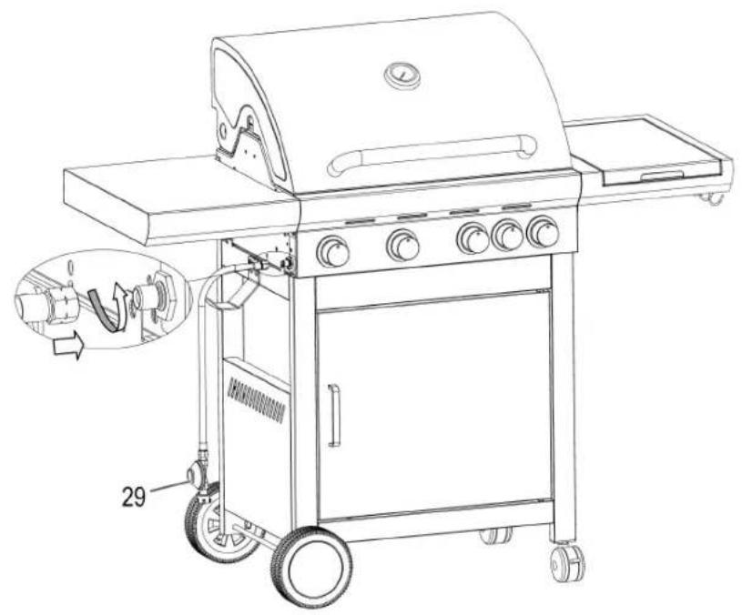 PROFICOOK PCGG 1059 - Assembling the grill - 20