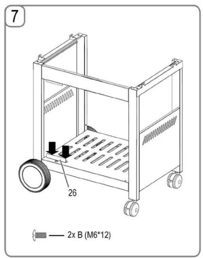 PROFICOOK PCGG 1059 - Grill montieren - 7