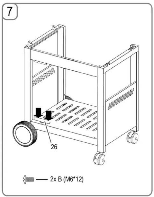 PROFICOOK PCGG 1059 - Monter le grill - 6