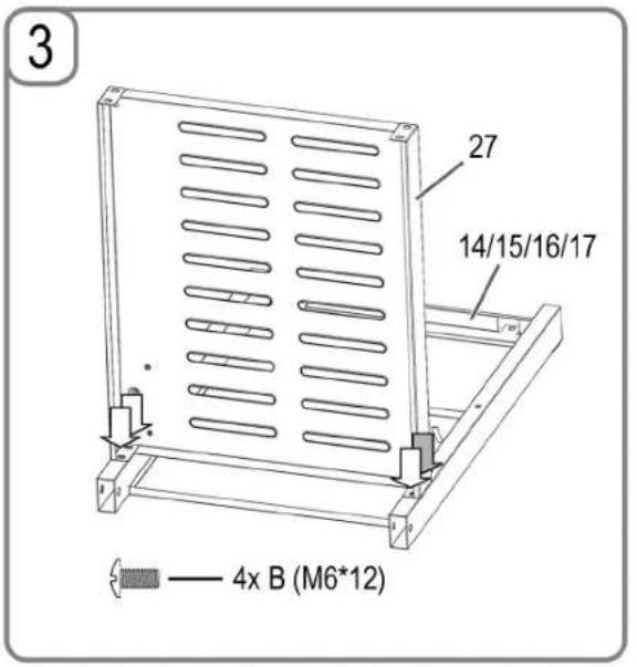PROFICOOK PCGG 1059 - Monter le grill - 2