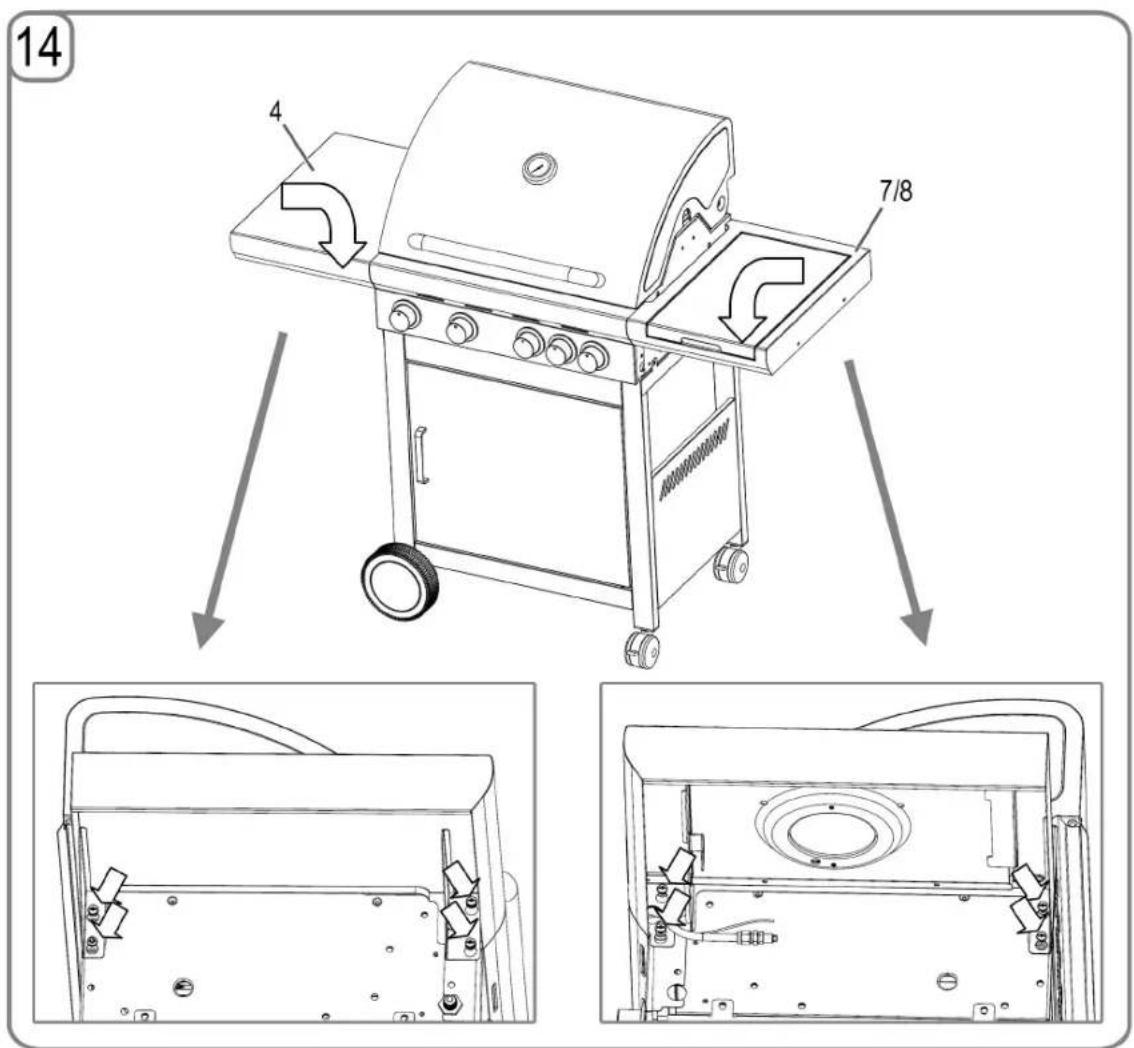 PROFICOOK PCGG 1059 - Grill montieren - 14