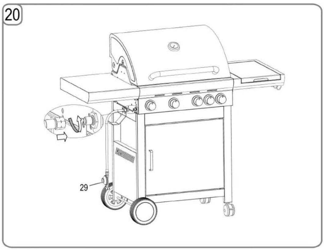 PROFICOOK PCGG 1059 - Monter le grill - 15