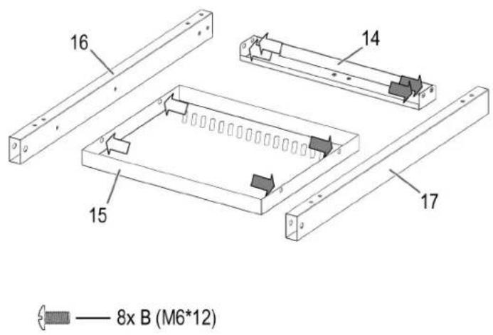 PROFICOOK PCGG 1059 - Montare la griglia - 1