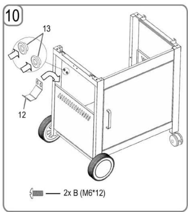 PROFICOOK PCGG 1059 - Montare la griglia - 12
