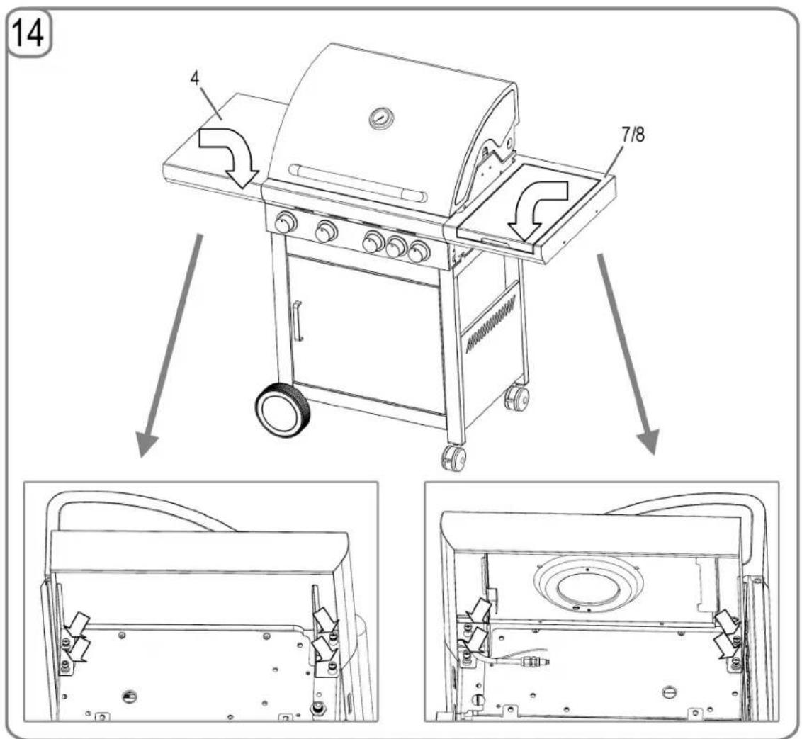 PROFICOOK PCGG 1059 - Montare la griglia - 14