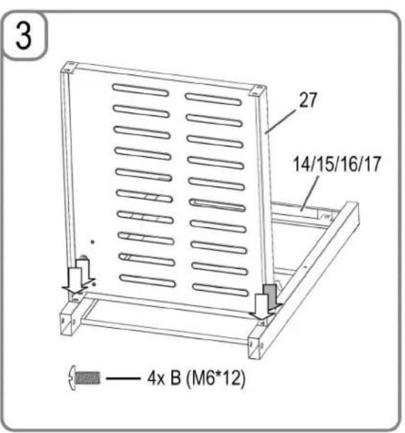 PROFICOOK PCGG 1059 - Grill montieren - 3