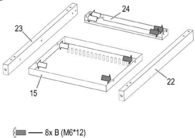 PROFICOOK PCGG 1059 - Montare la griglia - 2