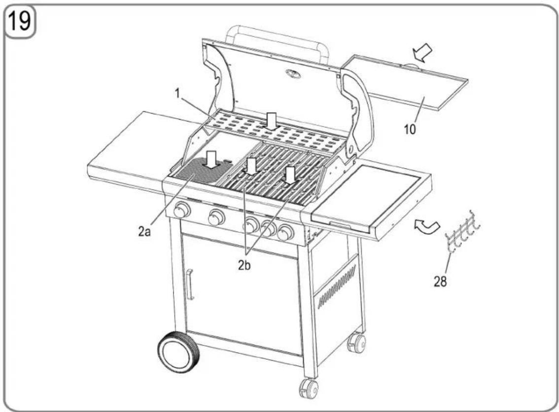 PROFICOOK PCGG 1059 - Monter le grill - 14