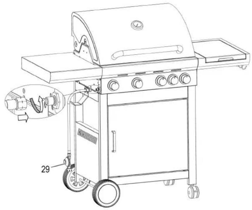 PROFICOOK PCGG 1059 - Grill montieren - 20