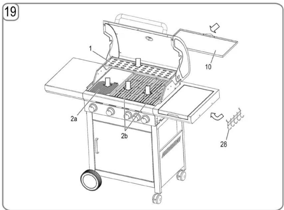 PROFICOOK PCGG 1059 - Assembling the grill - 19