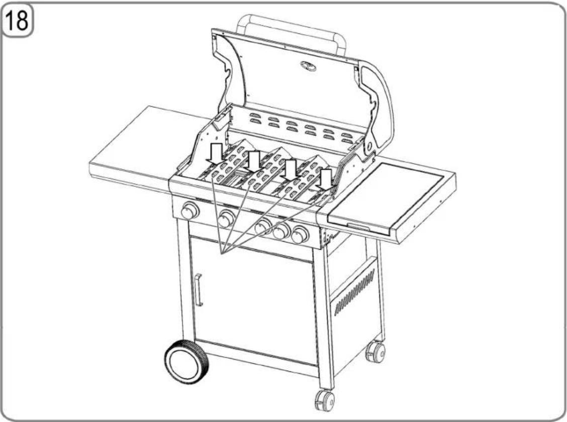 PROFICOOK PCGG 1059 - Monter le grill - 13