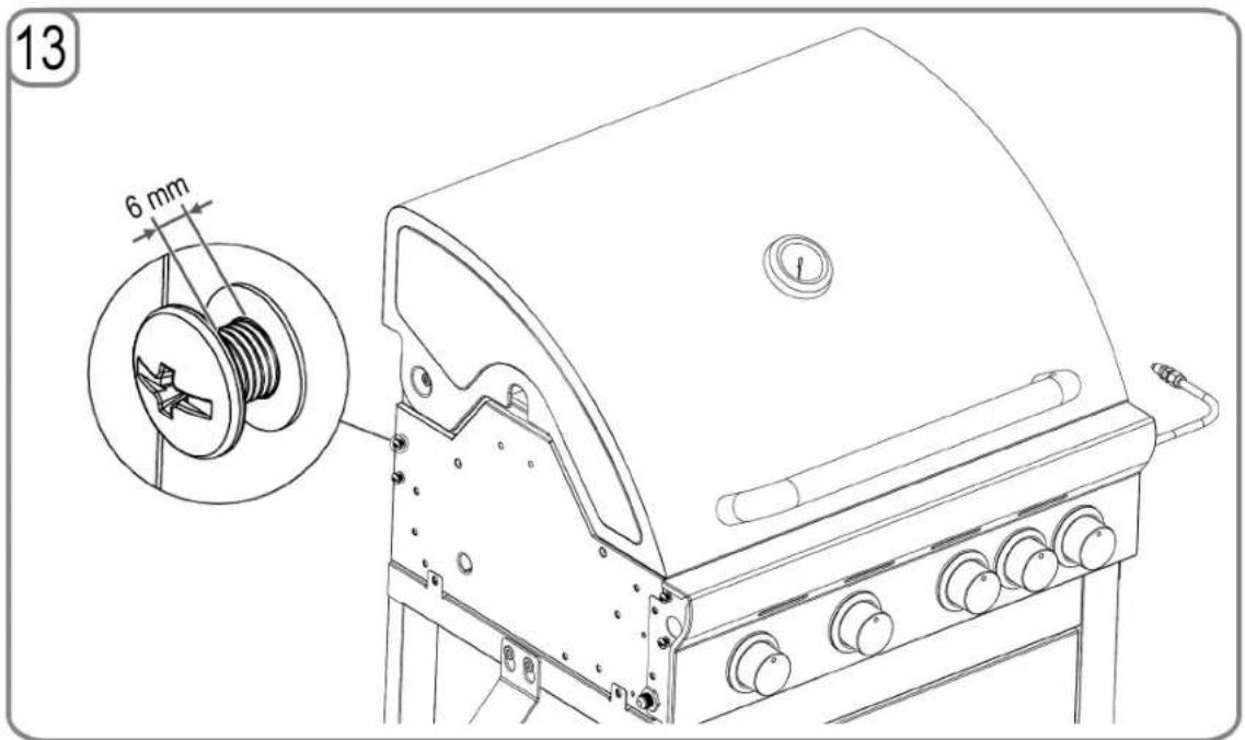 PROFICOOK PCGG 1059 - Assembling the grill - 13