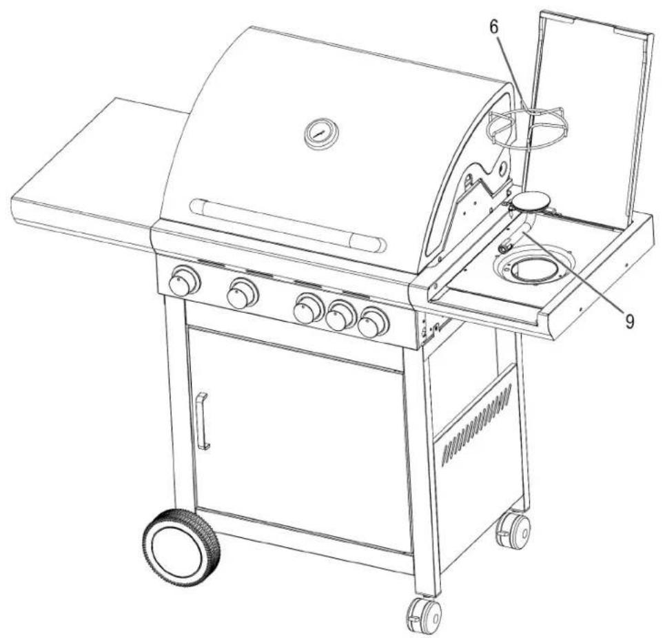 PROFICOOK PCGG 1059 - Assembling the grill - 17