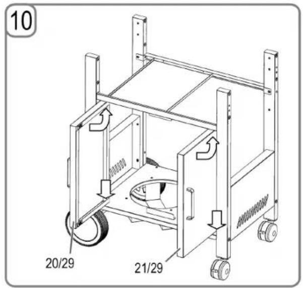 PROFICOOK PCGG 1057 - Grill montieren - 8