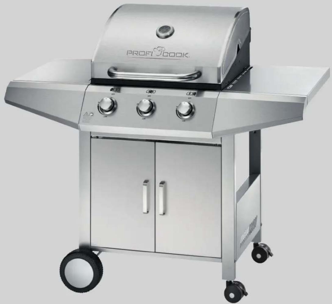 PROFICOOK PCGG 1057 - Bedienungsanleitung/Garantie - 1