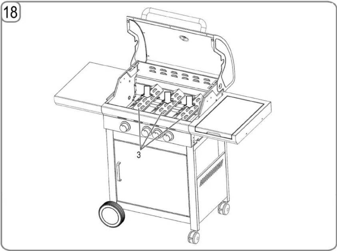PROFICOOK PCGG 1058 - Assembling the grill - 18