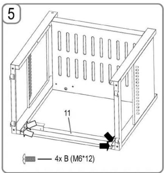 PROFICOOK PCGG 1058 - Assembling the grill - 5
