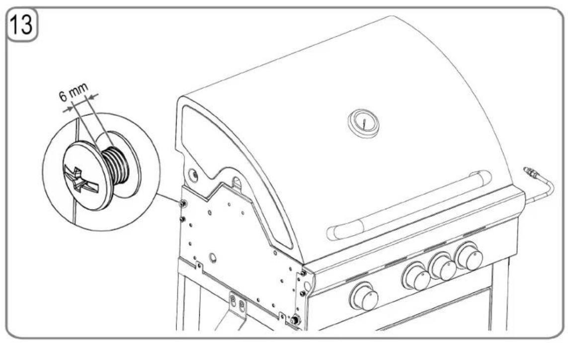 PROFICOOK PCGG 1058 - Montáz grilu - 13