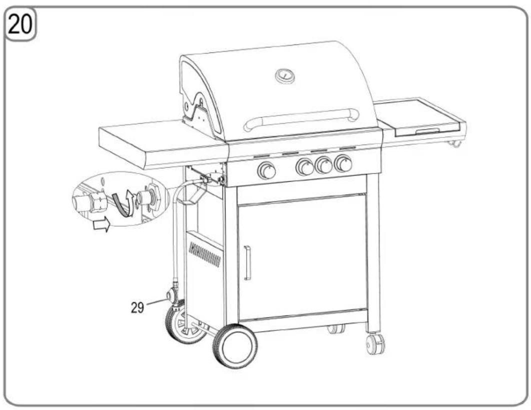 PROFICOOK PCGG 1058 - Montáz grilu - 20
