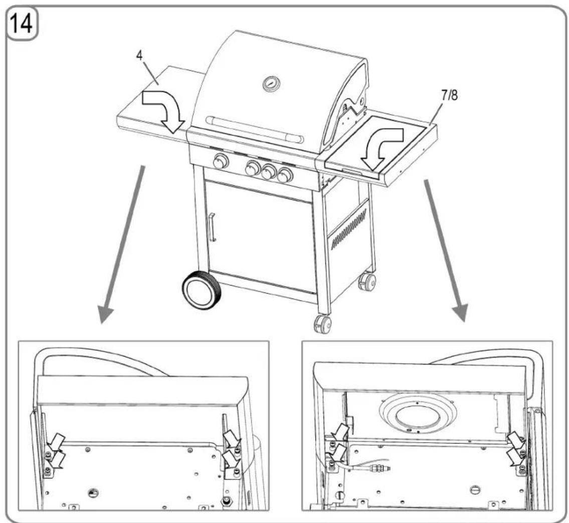 PROFICOOK PCGG 1058 - Montare la griglia - 14