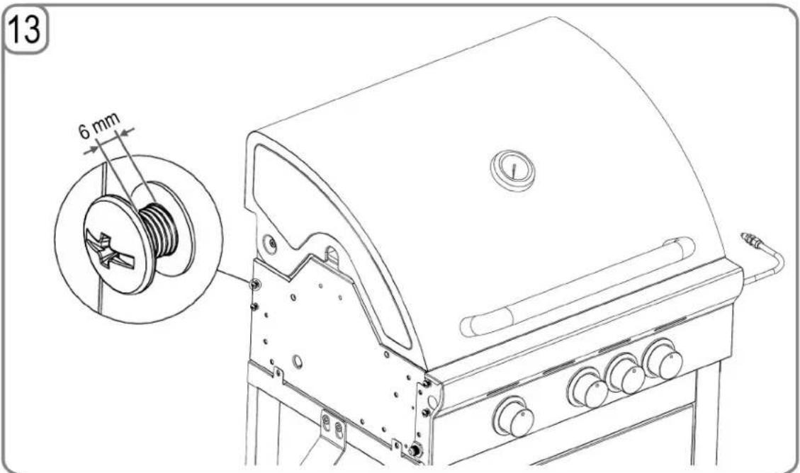 PROFICOOK PCGG 1058 - Assembling the grill - 13