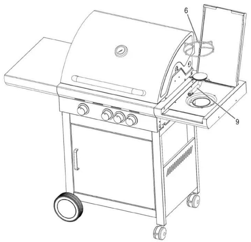 PROFICOOK PCGG 1058 - Montáz grilu - 17