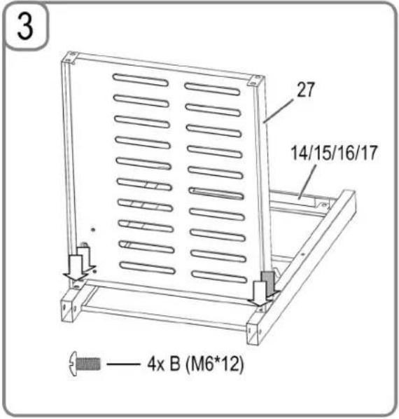 PROFICOOK PCGG 1058 - Montare la griglia - 3