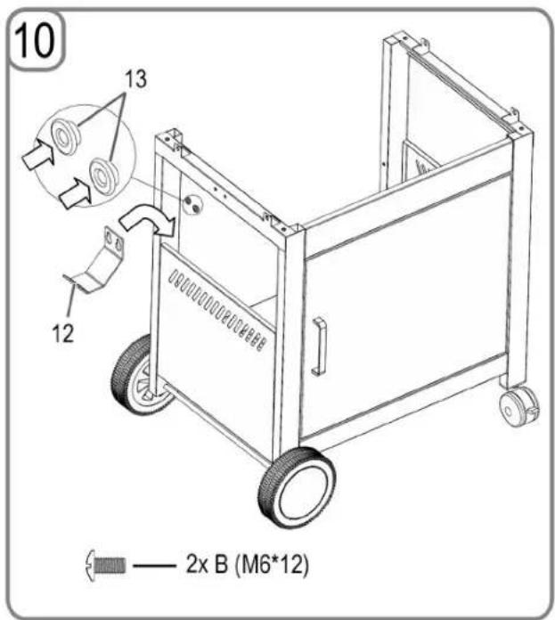 PROFICOOK PCGG 1058 - Montáz grilu - 12