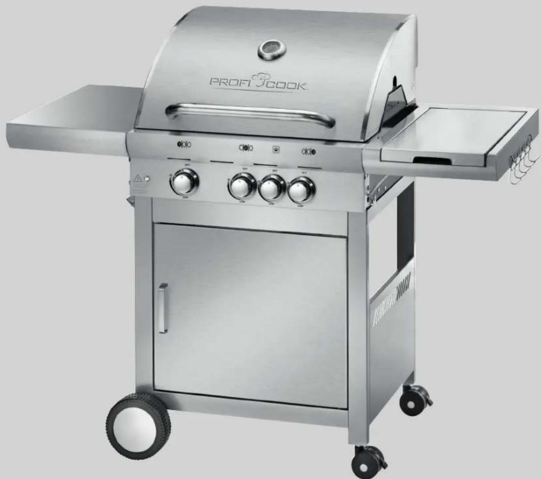 PROFICOOK PCGG 1058 - Bedienungsanleitung/Garantie - 1