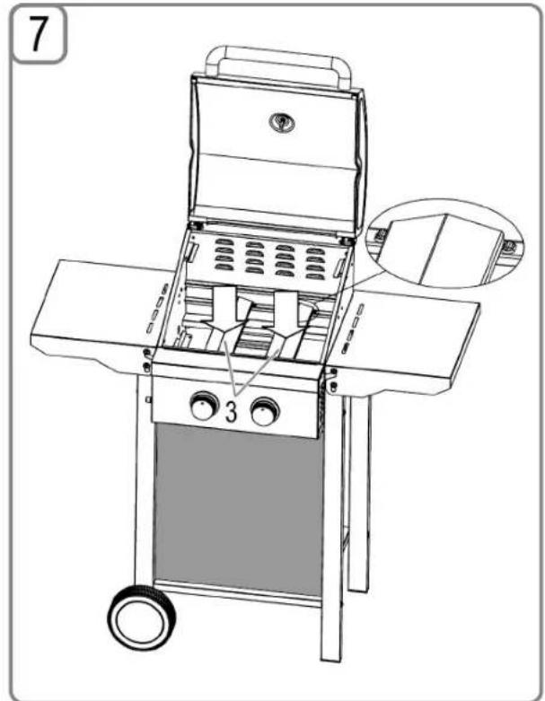 PROFICOOK PCGG 1128 - Monter le grill - 5