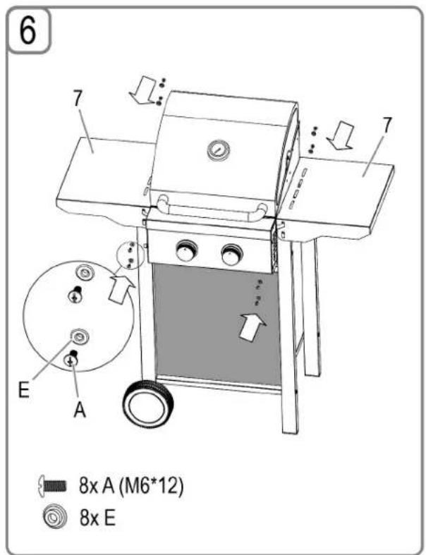 PROFICOOK PCGG 1128 - Assembling the Grill - 7