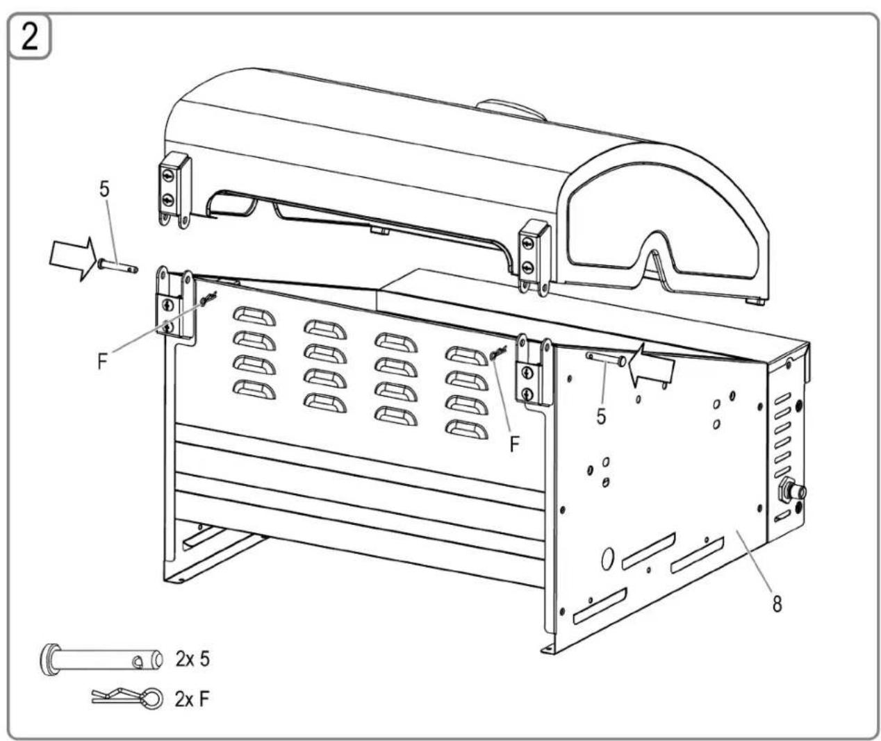 PROFICOOK PCGG 1128 - Monter le grill - 2