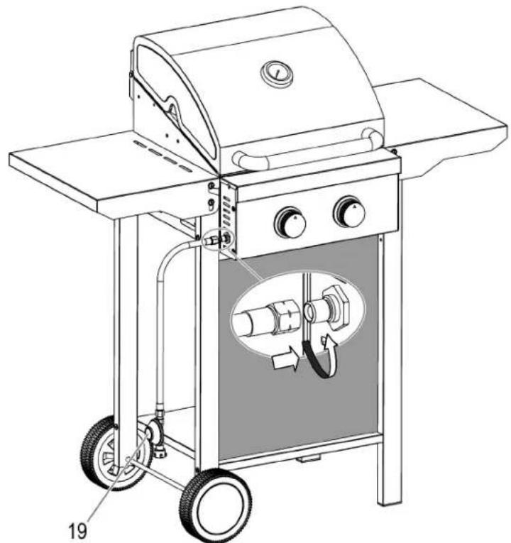 PROFICOOK PCGG 1128 - Montare la griglia - 9