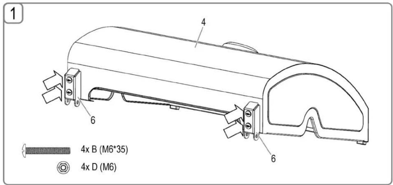 PROFICOOK PCGG 1128 - Monter le grill - 1